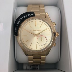 Michael Kors Access Hybrid Gold Slim Runway Smart